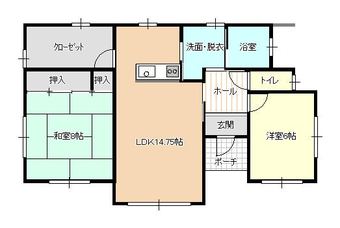 2LDK house in Hachimantai