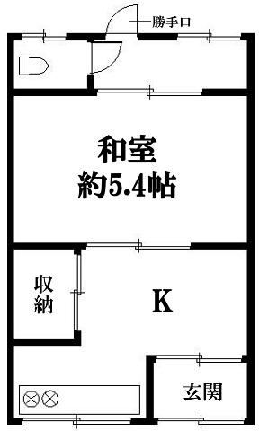 1K house in Minato Ward, Osaka - Photo 1
