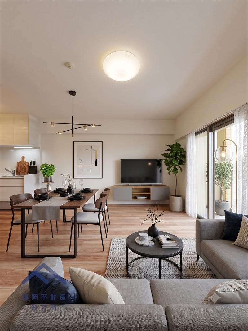 1LDK apartment in Sawara Ward, Fukuoka - Photo 1