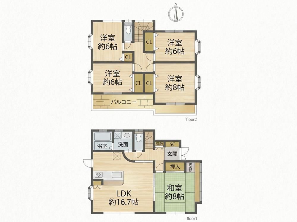 5LDK house in Kawagoe, Saitama - Photo 1