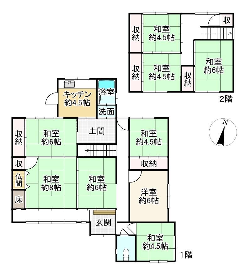 9K house in Higashiomi, Shiga - Photo 1
