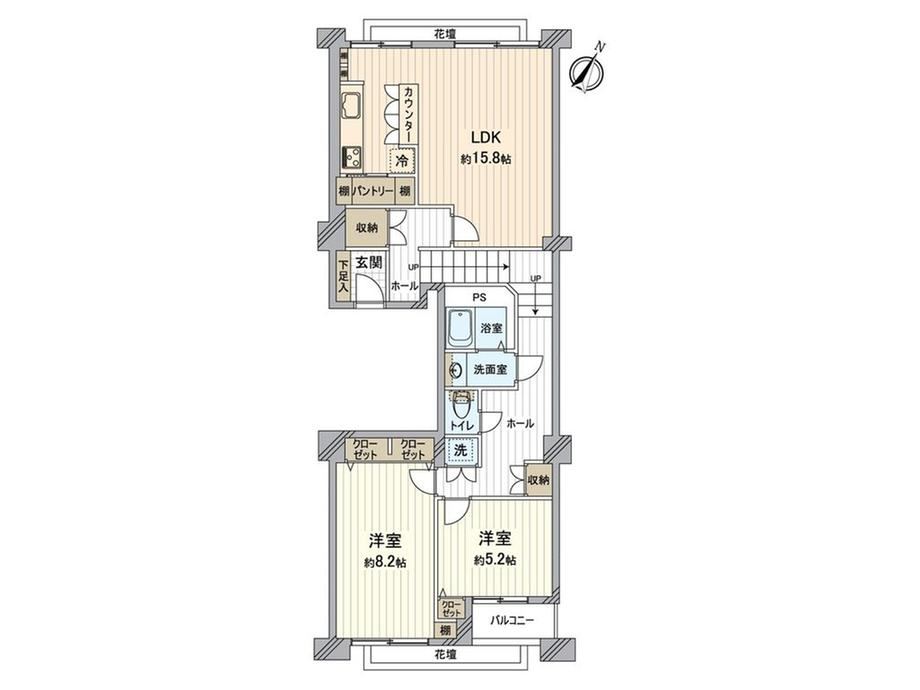 2LDK apartment in Kita Ward, Osaka - Photo 1