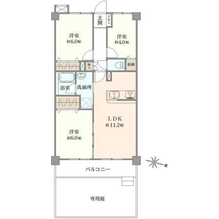 3LDK apartment in Hiratsuka, Kanagawa - Photo 1
