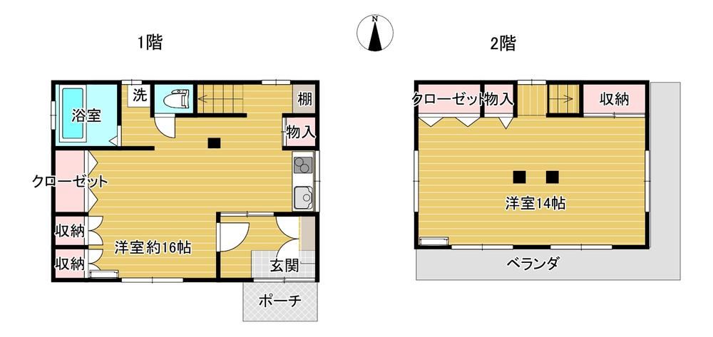 1LDK house in Misato, Saitama - Photo 1