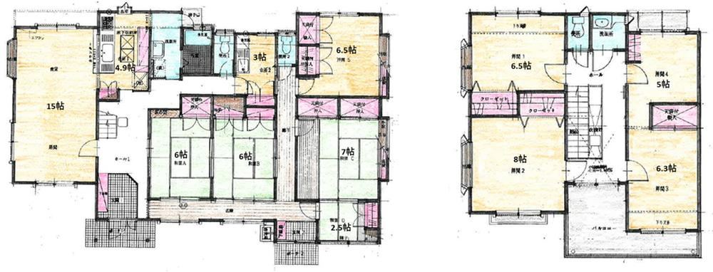 8LDK house in Shiroishi, Miyagi - Photo 1