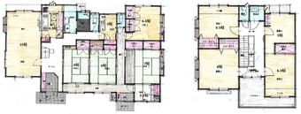 8LDK house in Shiroishi