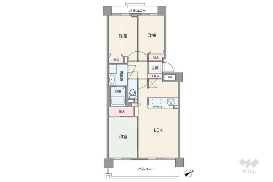 3LDK apartment in Midori Ward, Nagoya, Aichi - Photo 1