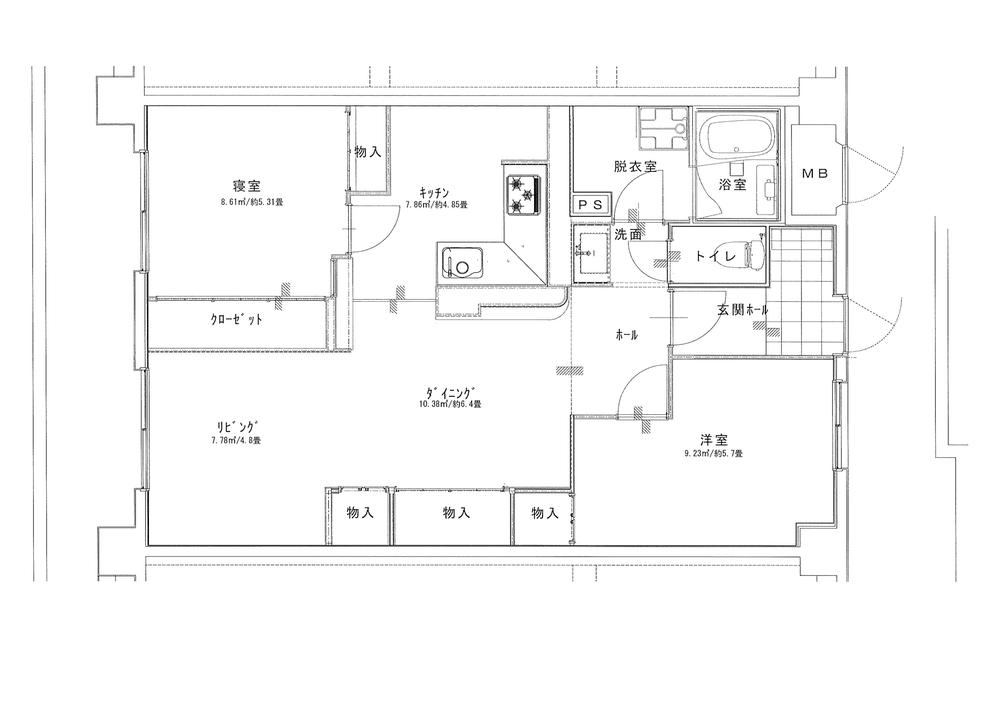 2LDK apartment in Kure, Hiroshima - Photo 1