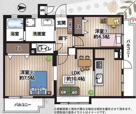 2LDK apartment in Yodogawa Ward, Osaka - Photo 1