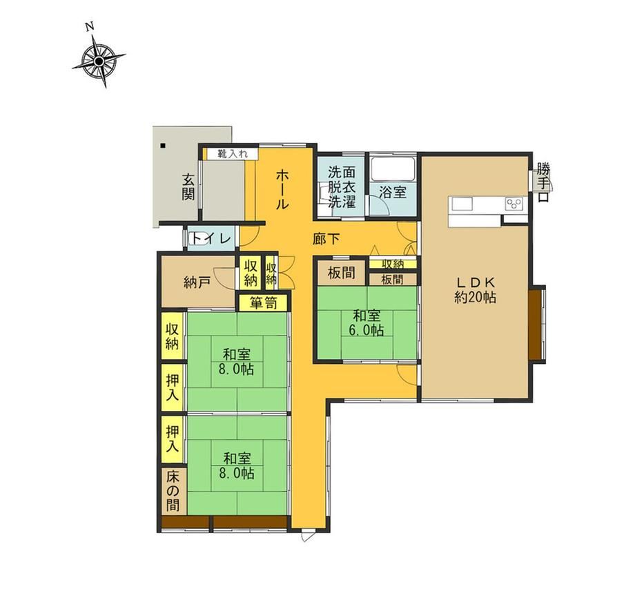 3LDK house in Iwaki, Fukushima - Photo 1