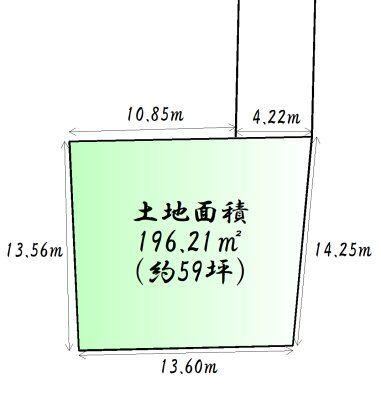 196 m² land in Taihaku Ward, Sendai, Miyagi - Photo 1