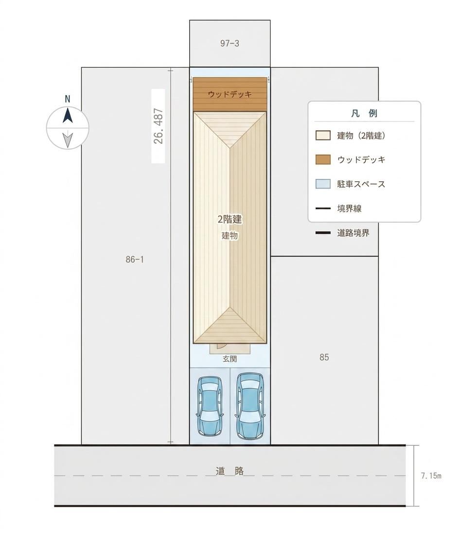 131 m² land in Nishi Ward, Nagoya, Aichi - Photo 1
