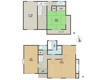 3LDK house in Tokai, Naka District