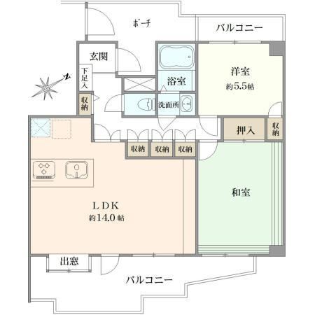 2LDK apartment in Edogawa Ward, Tokyo - Photo 1
