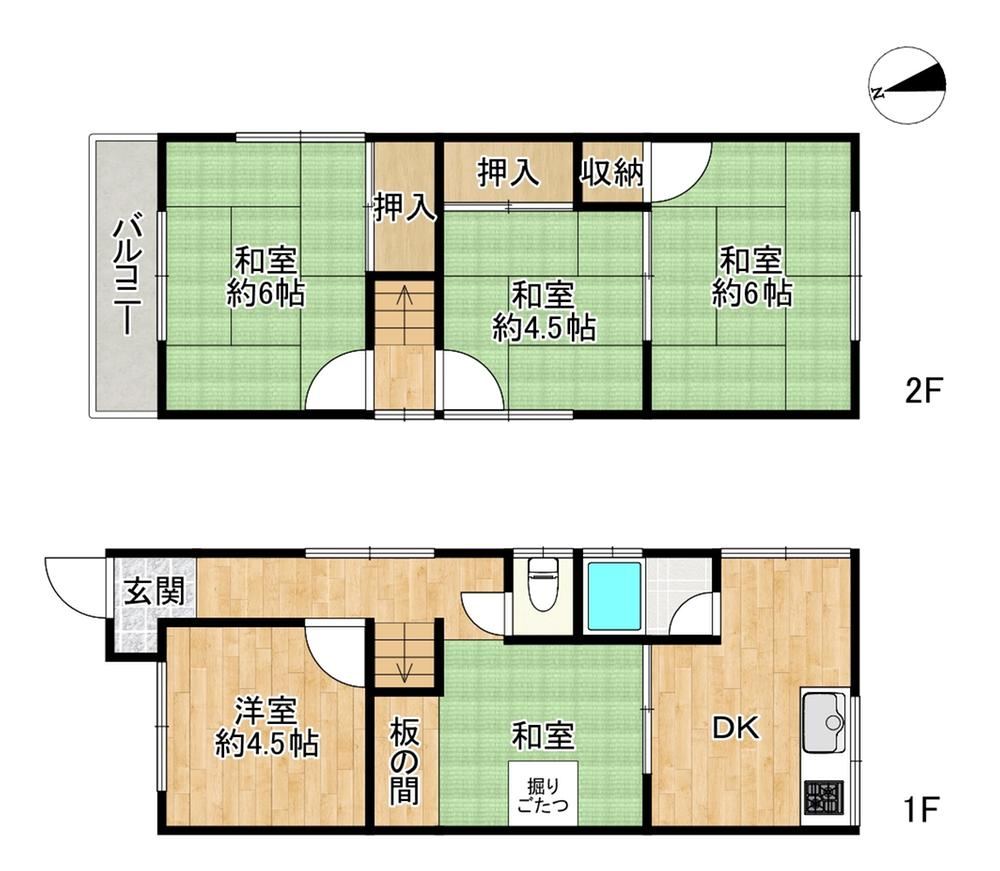 4DK house in Neyagawa, Osaka - Photo 1