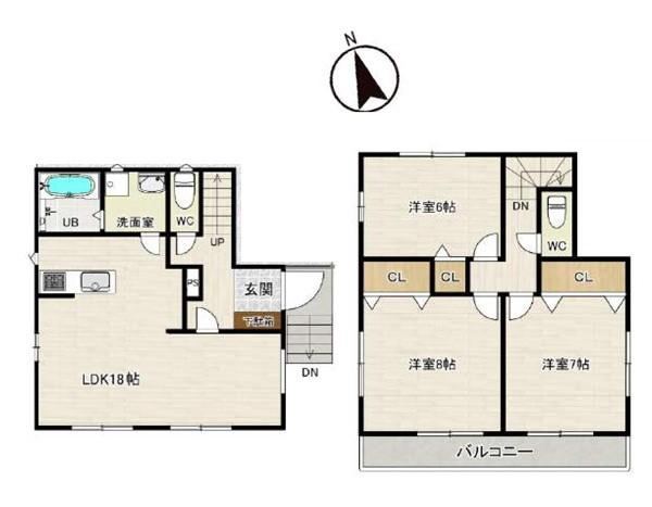 3LDK house in Hiratsuka, Kanagawa - Photo 1