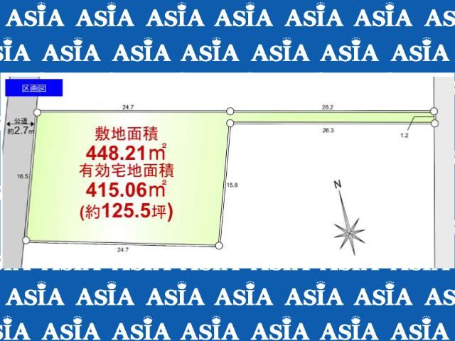 448 m² land in Kawagoe, Saitama - Photo 1