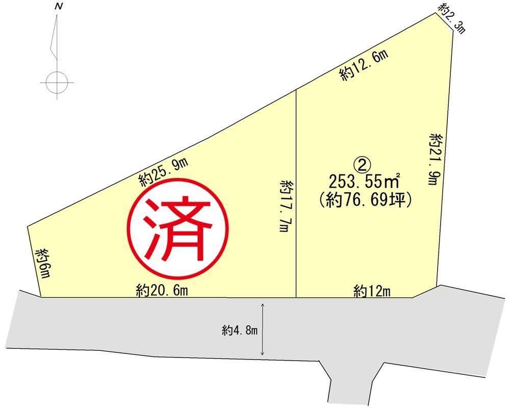 254 m² land in Tsubata, Kahoku District, Ishikawa - Photo 1
