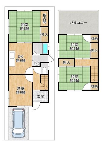 4DK house in Hashimoto