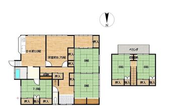 5LDK+S house in Ena