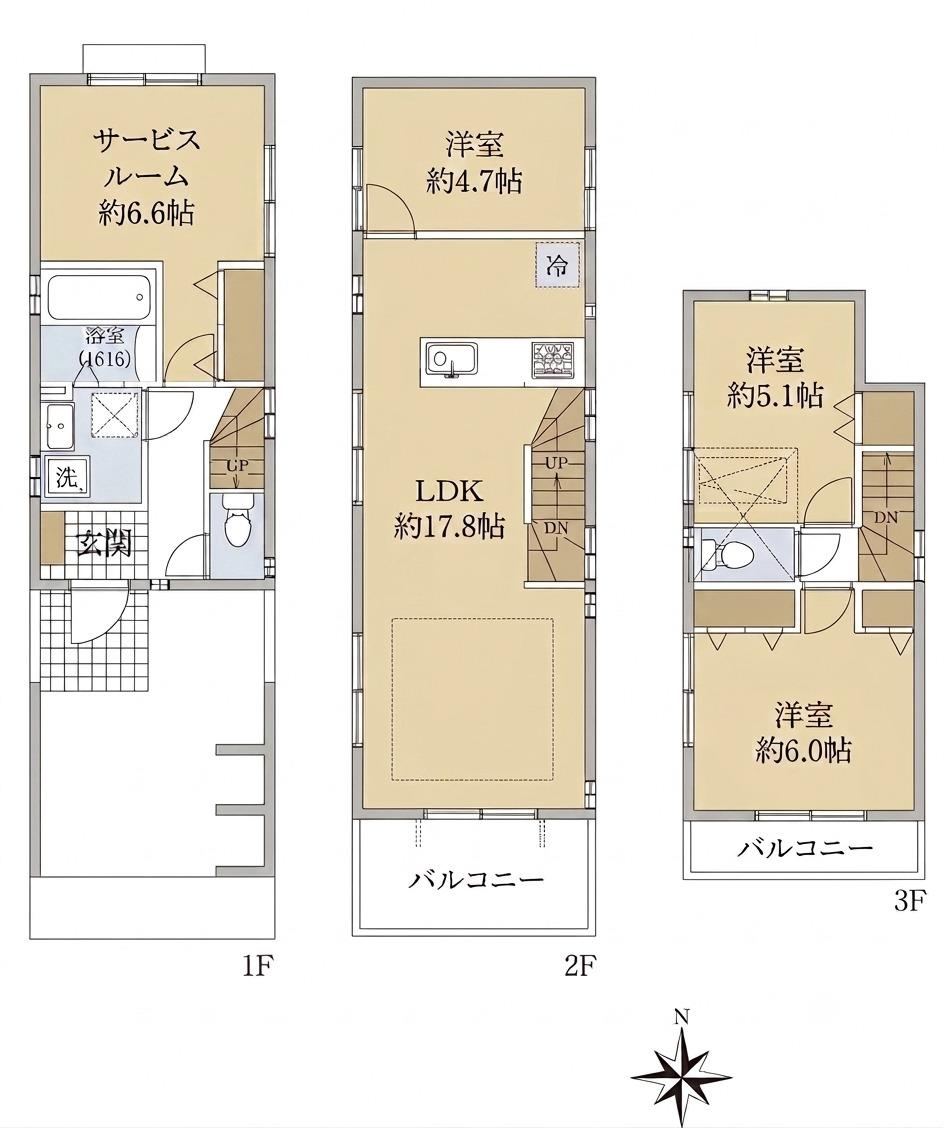 3LDK+S house in Suginami Ward, Tokyo - Photo 1