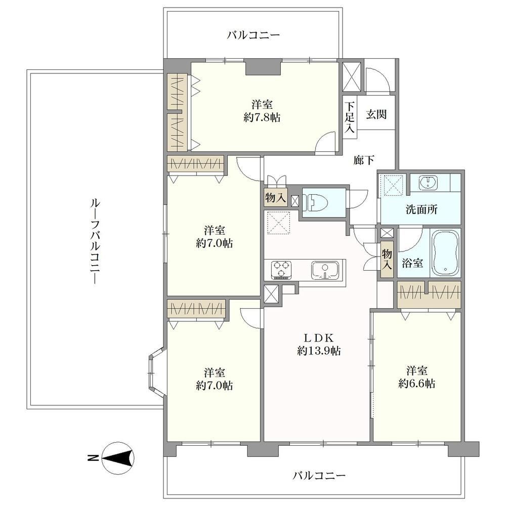 4LDK apartment in Nakano Ward, Tokyo - Photo 1
