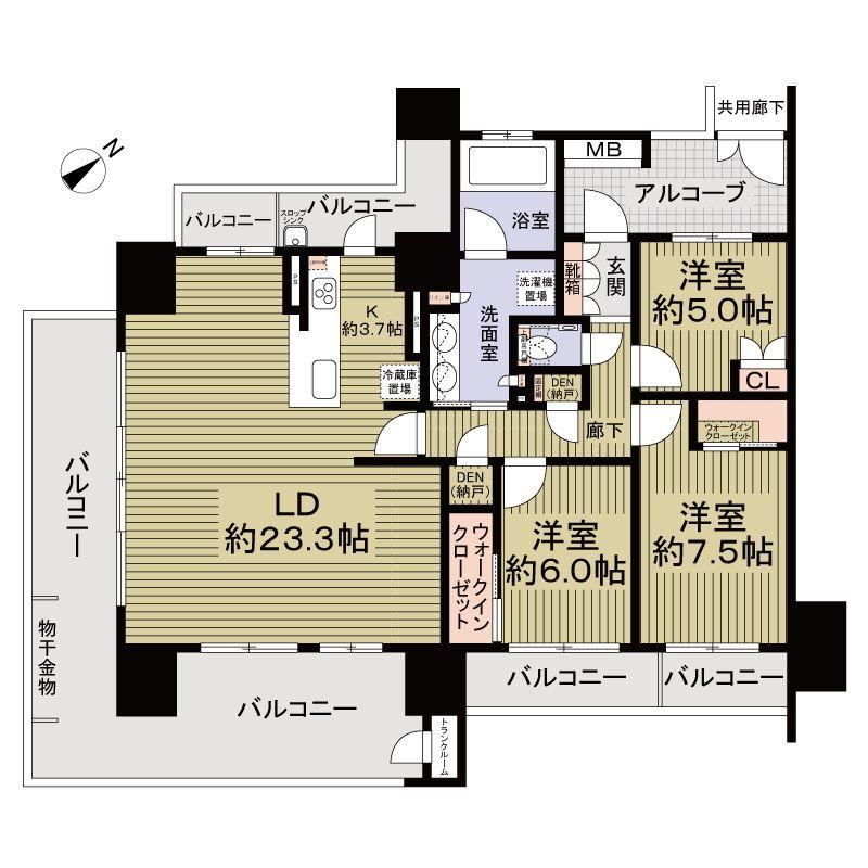 3LDK apartment in Chikusa Ward, Nagoya, Aichi - Photo 1