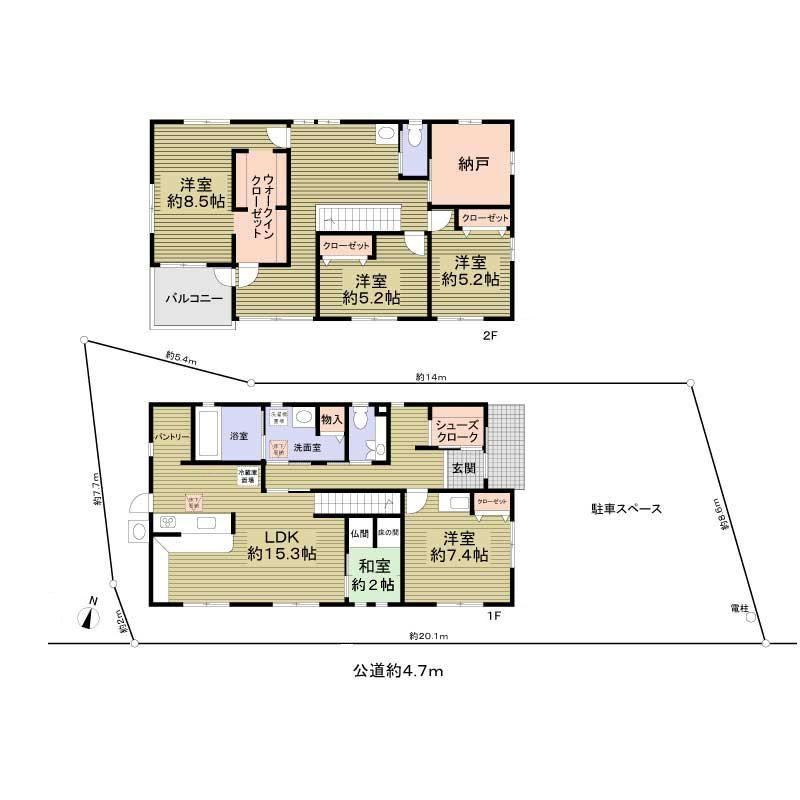 5LDK+S house in Tokai, Aichi - Photo 1