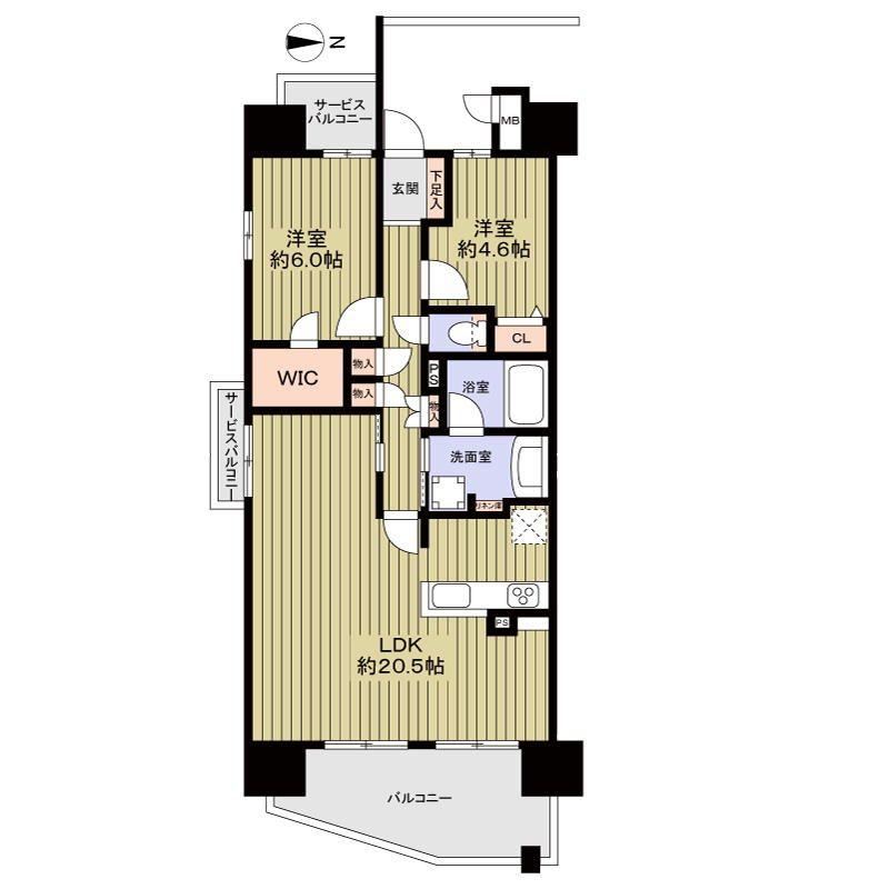 2LDK apartment in Toyota, Aichi - Photo 1