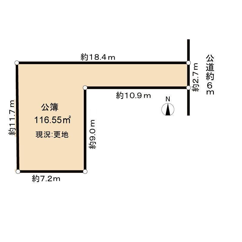 117 m² land in Moriyama Ward, Nagoya, Aichi - Photo 1