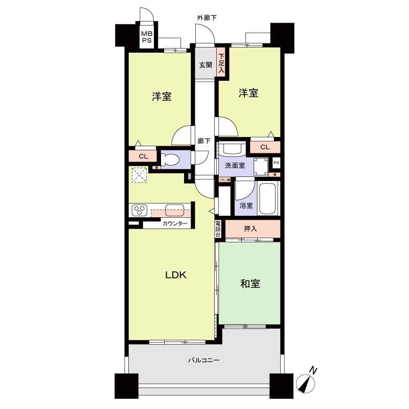 3LDK apartment in Anjo, Aichi - Photo 1