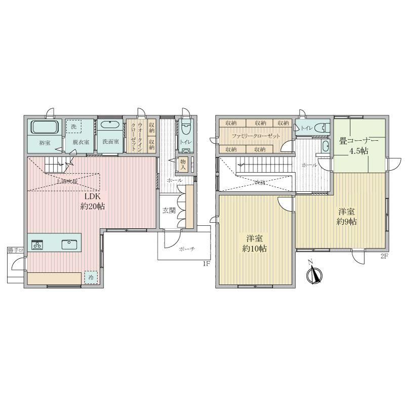 2LDK house in Tarumi Ward, Kobe, Hyogo - Photo 1