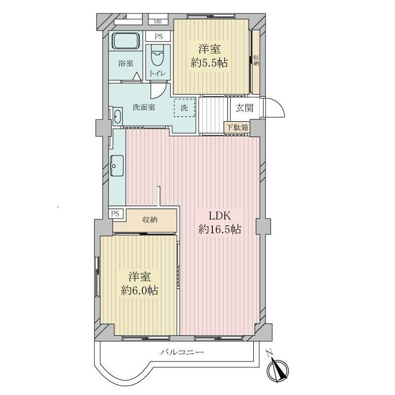 2LDK apartment in Itami, Hyogo - Photo 1