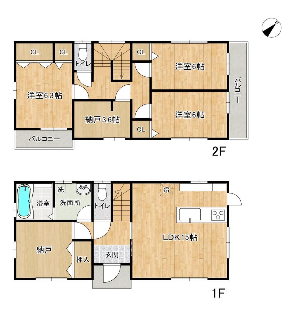 3LDK+2S house in Toyoake, Aichi - Photo 1