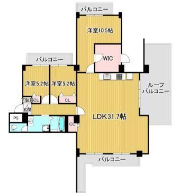 3LDK apartment in Suita, Osaka - Photo 1