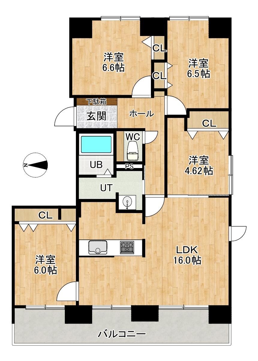 4LDK apartment in Atsubetsu Ward, Sapporo, Hokkaido - Photo 1