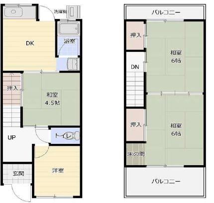 4DK house in Higashiosaka, Osaka - Photo 1