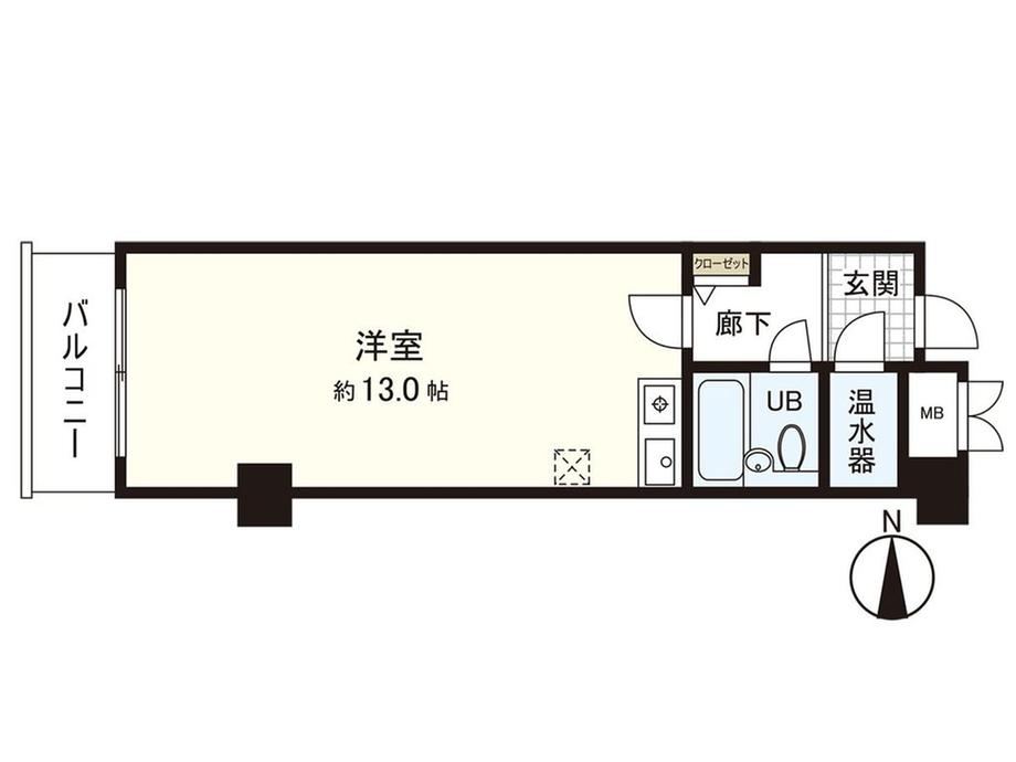 studio apartment in Chuo Ward, Osaka - Photo 1