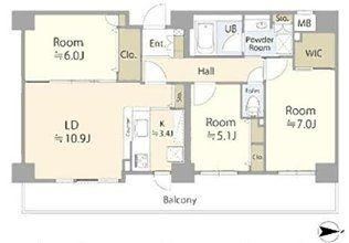 3LDK apartment in Minami Ward, Yokohama, Kanagawa - Photo 1