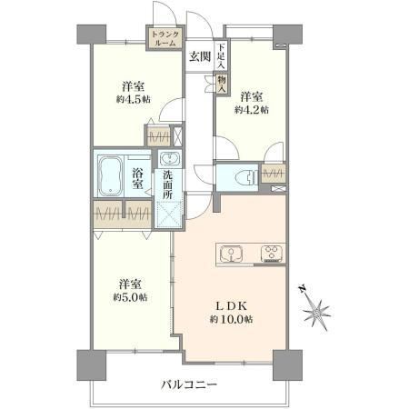 3LDK apartment in Kawasaki Ward, Kawasaki, Kanagawa - Photo 1