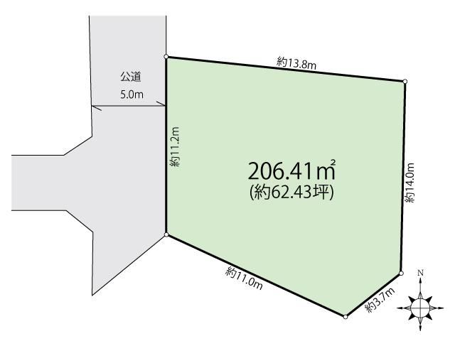 206 m² land in Izumi Ward, Sendai, Miyagi - Photo 1