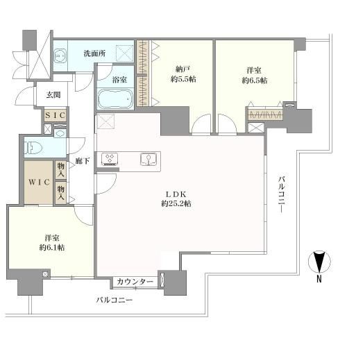 2LDK+S apartment in Nakano Ward, Tokyo - Photo 1