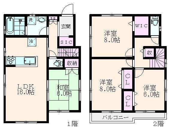 4LDK house in Kawagoe, Saitama - Photo 1