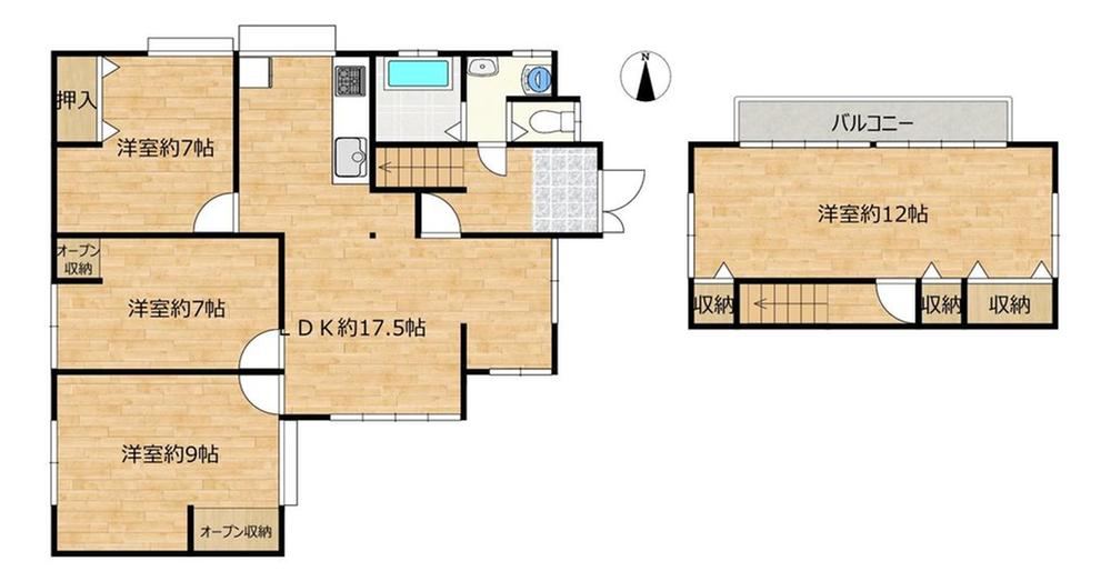 4LDK house in Miyagino Ward, Sendai, Miyagi - Photo 1