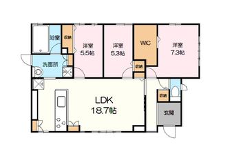 3LDK house in Minamisoma