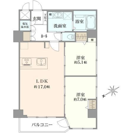 2LDK apartment in Ichikawa, Chiba - Photo 1
