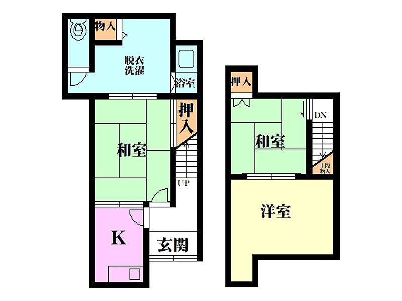 3K house in Nishi Ward, Sakai, Osaka - Photo 1
