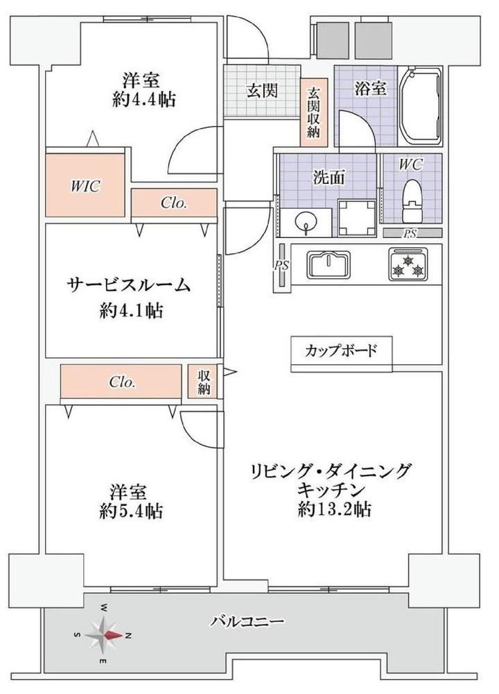 2LDK+S apartment in Adachi Ward, Tokyo - Photo 1