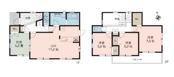 4LDK house in Iwata, Shizuoka - Photo 1