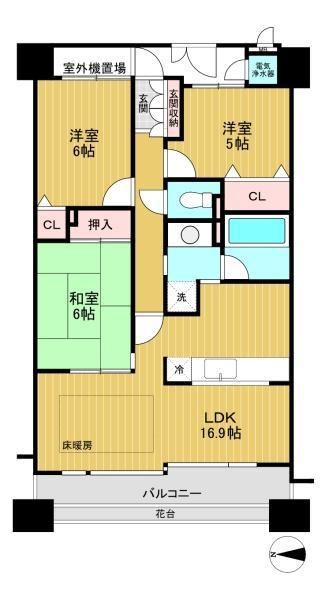 3LDK apartment in Muko, Kyoto - Photo 1